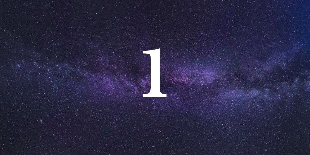 Significado do Número 1 na Numerologia